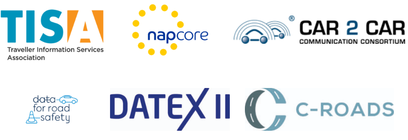 DATEX II sign SRTI agreement with TISA, NAPCORE, Car2Car, Data for Road Safety and C-Roads